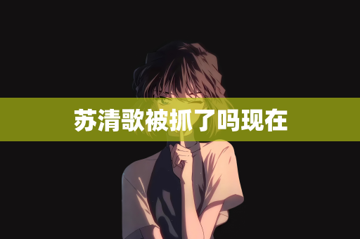 苏清歌被抓了吗现在