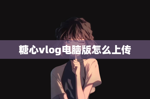 糖心vlog电脑版怎么上传