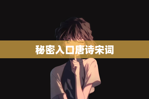 秘密入口唐诗宋词