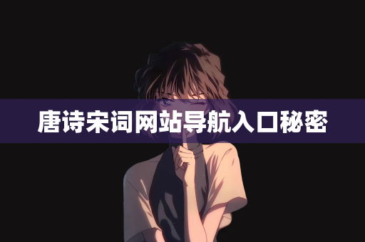 唐诗宋词网站导航入口秘密