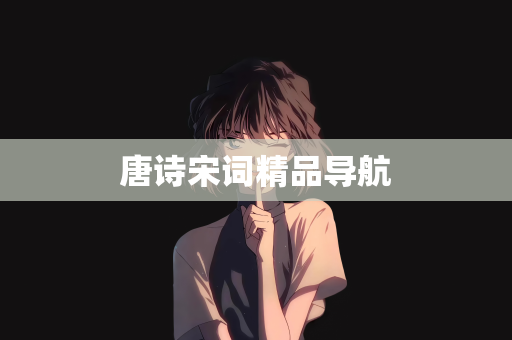唐诗宋词精品导航